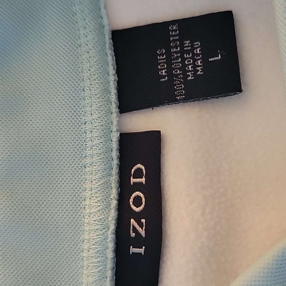 Izod Performance 3/4 Fleece Pullover - Picture 2 of 4